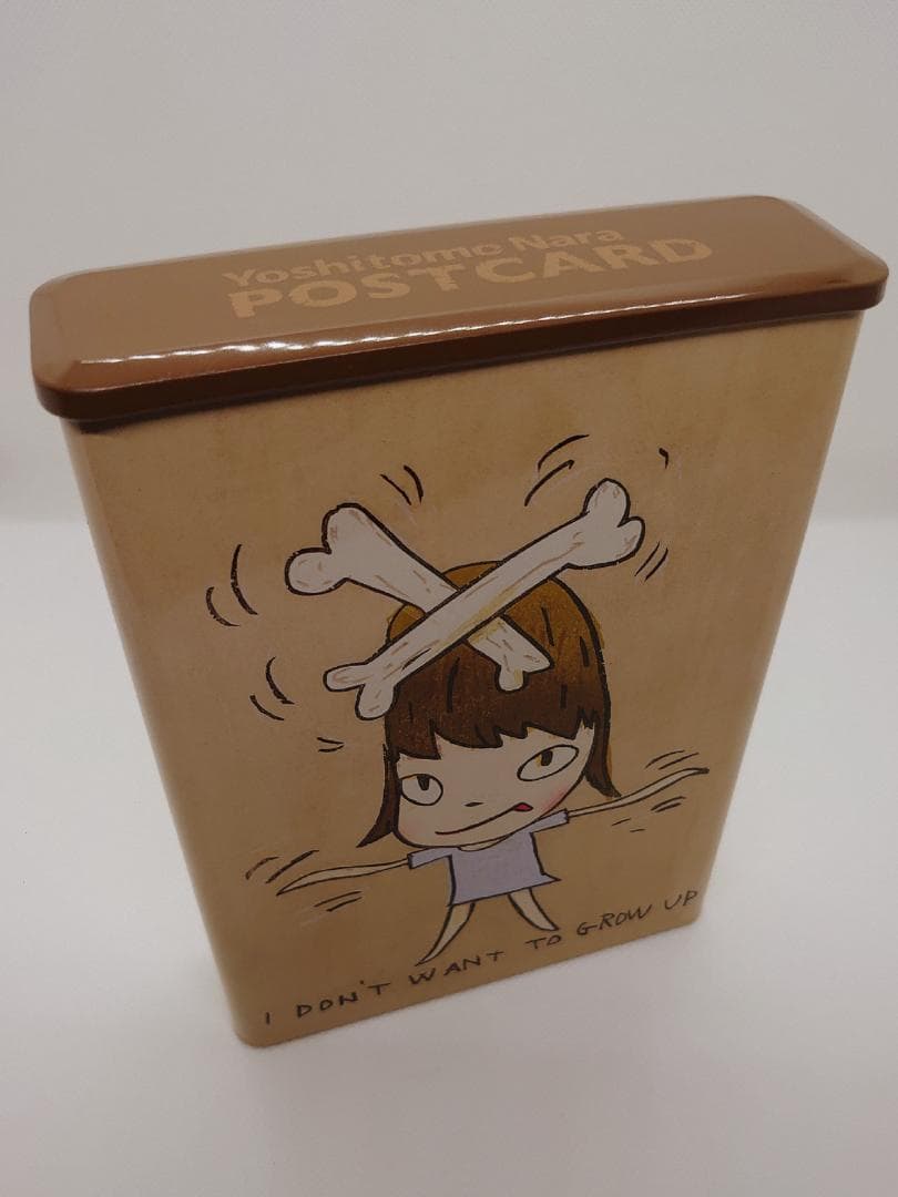 奈良美智 特製缶ケース入りPRINT WORKS ポストカードセット