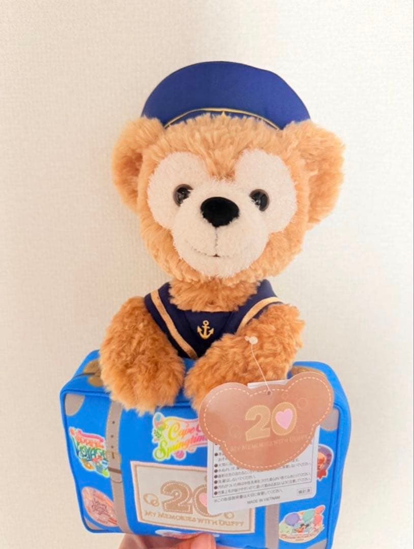 【ぬいぐるみ】ディズニー 20周年 ダッフィー duffy 新品　ディズニーシー