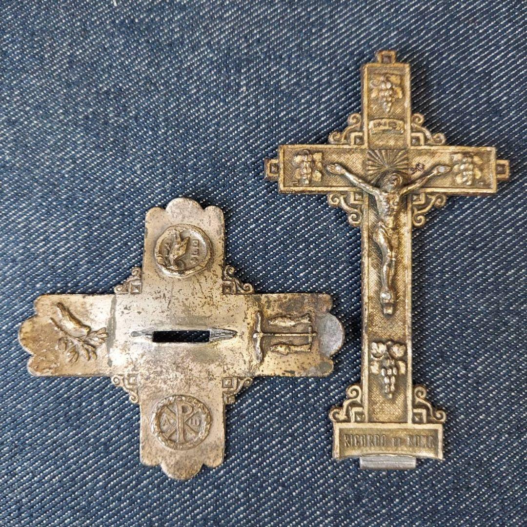 イエスキリスト　十字架　ローマ 　カタコンベ 　土入り　聖遺物