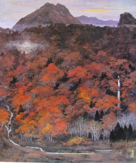 岩澤重夫、【晨】、希少な画集より、新品高級額・額装付