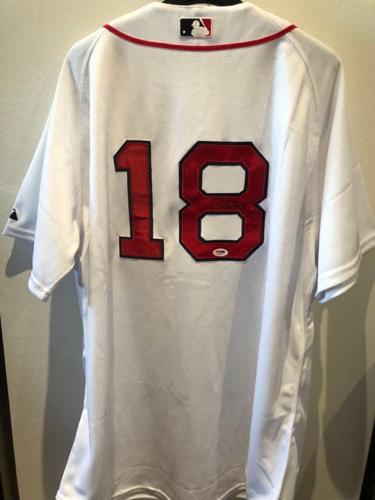 MLB 松坂大輔さん直筆サイン入りユニフォーム　レッドソックス