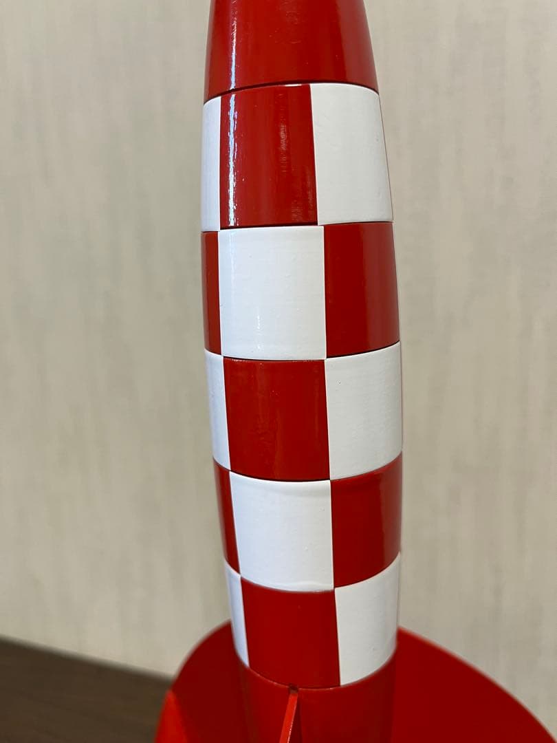 タンタン　めざすは月　ロケット　約37 ㎝