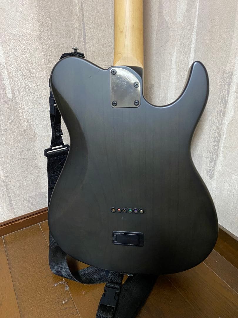 FGN ブラック エレキギター　フジゲン　左利き　レフティ