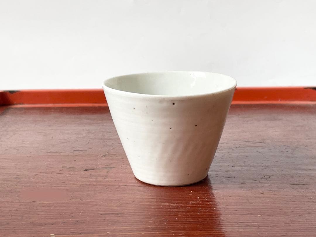 骨董　アンティーク　白磁　蕎麦猪口　古伊万里　白磁蕎麦猪口