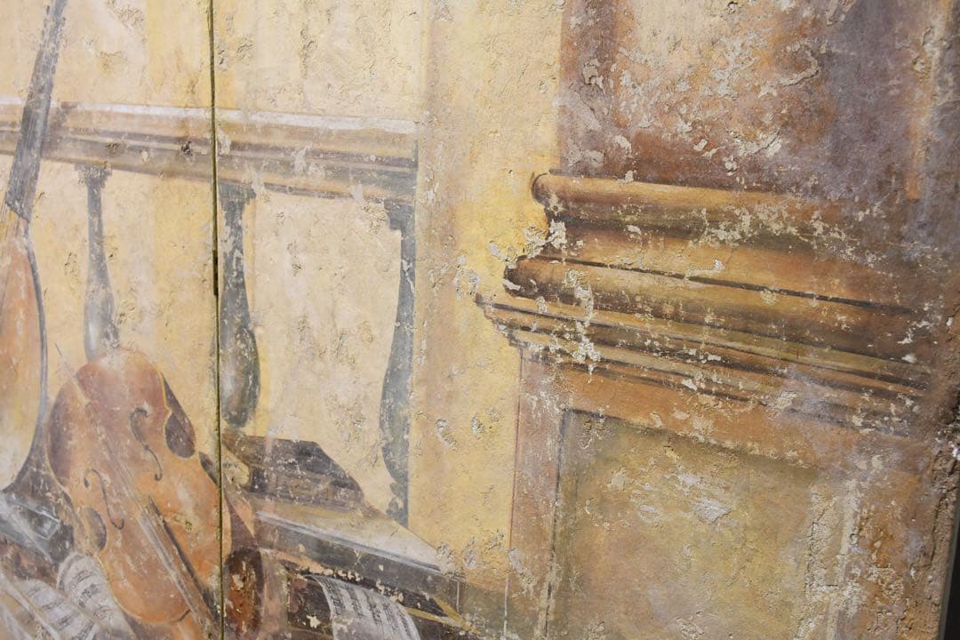 AGC102 西洋アンティーク 特大 362cm 高さ2m 4連 パーテーション