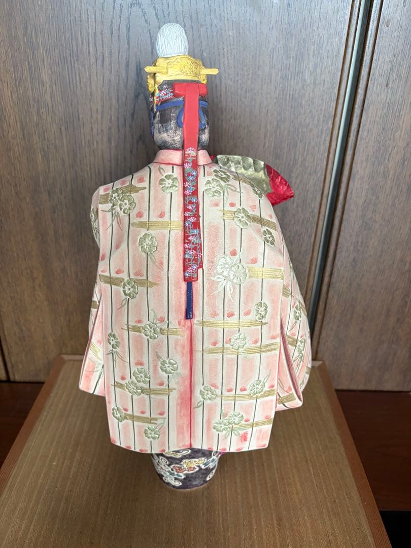 博多人形 金色の冠付き