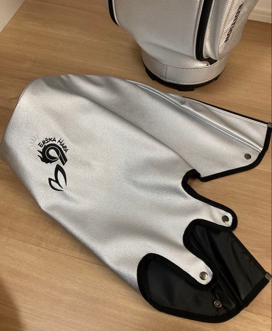 新品 パーリーゲイツ マスターバニー 【原プロアイコン】キャディバッグ 銀 限定