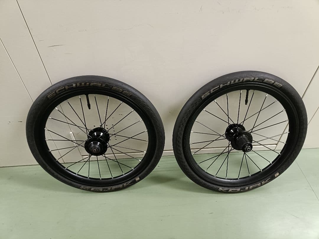 16インチ(349)完組ホイール ディスクブレーキ 8〜10s対応 タイヤ付