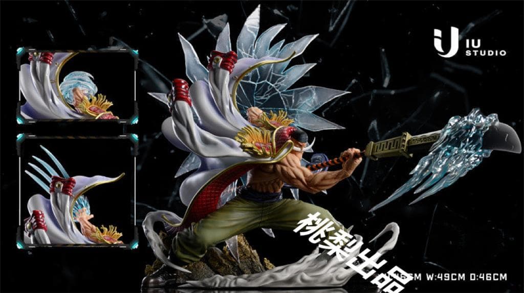 新品未開封 ワンピースエドワード·ニユーゲートガレージキット ガレキ スタチュー