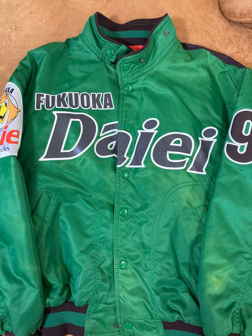 【美品】ダイエー 小久保裕紀 ジャンパー グランドコート ソフトバンクホークス