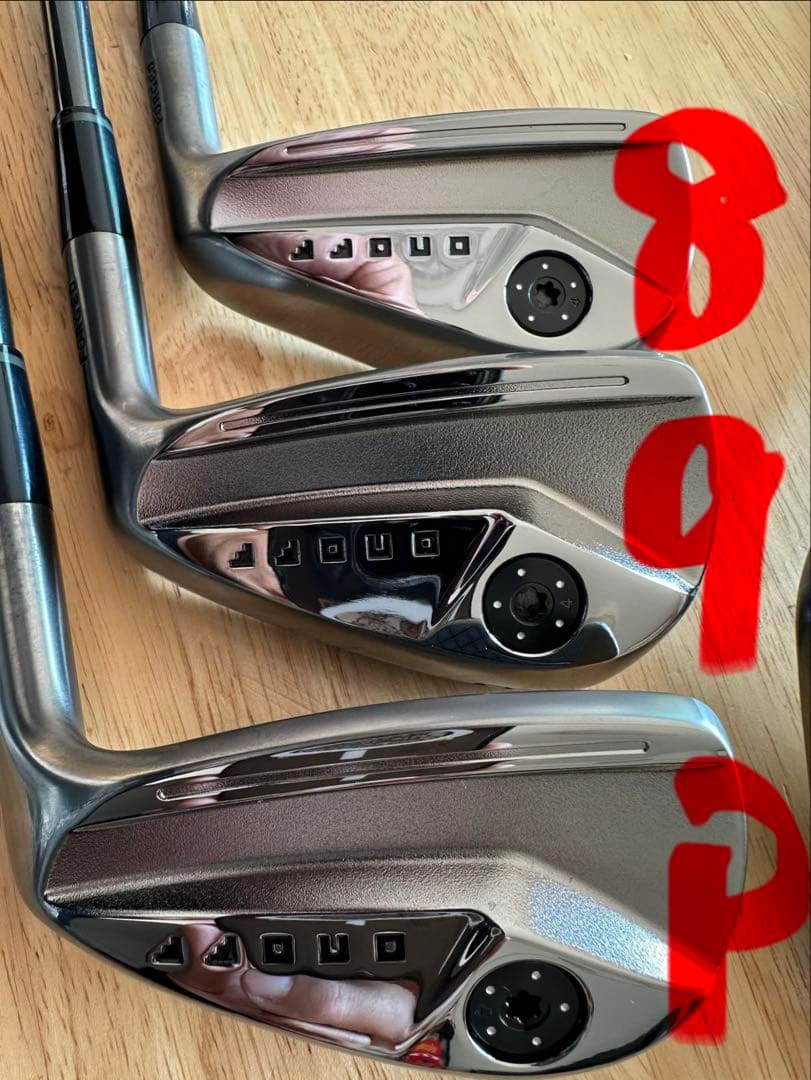 週末限定価格　早い者勝ち　矢野東監修　数量限定　オノフ　KUROアイアン　5〜Ｐ