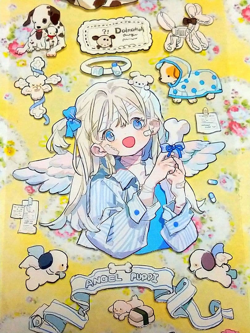 J831＃普通小狗(PET)普通小狗切り売り海外人物マステ女の子