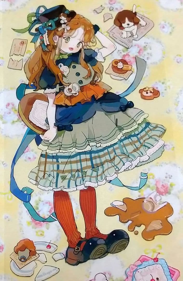 J831＃普通小狗(PET)普通小狗切り売り海外人物マステ女の子