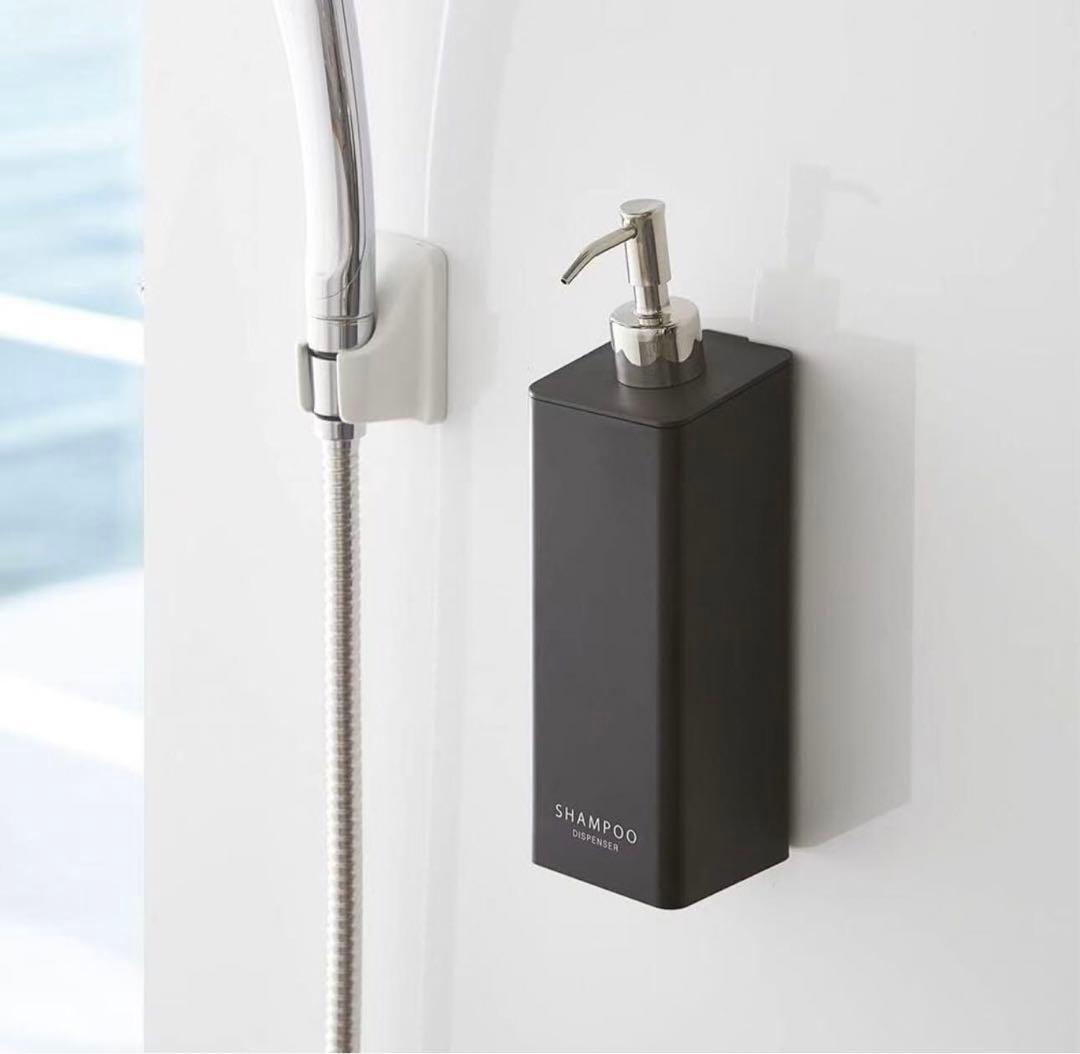 山崎実業(Yamazaki) マグネットツーウェイディスペンサー ブラック