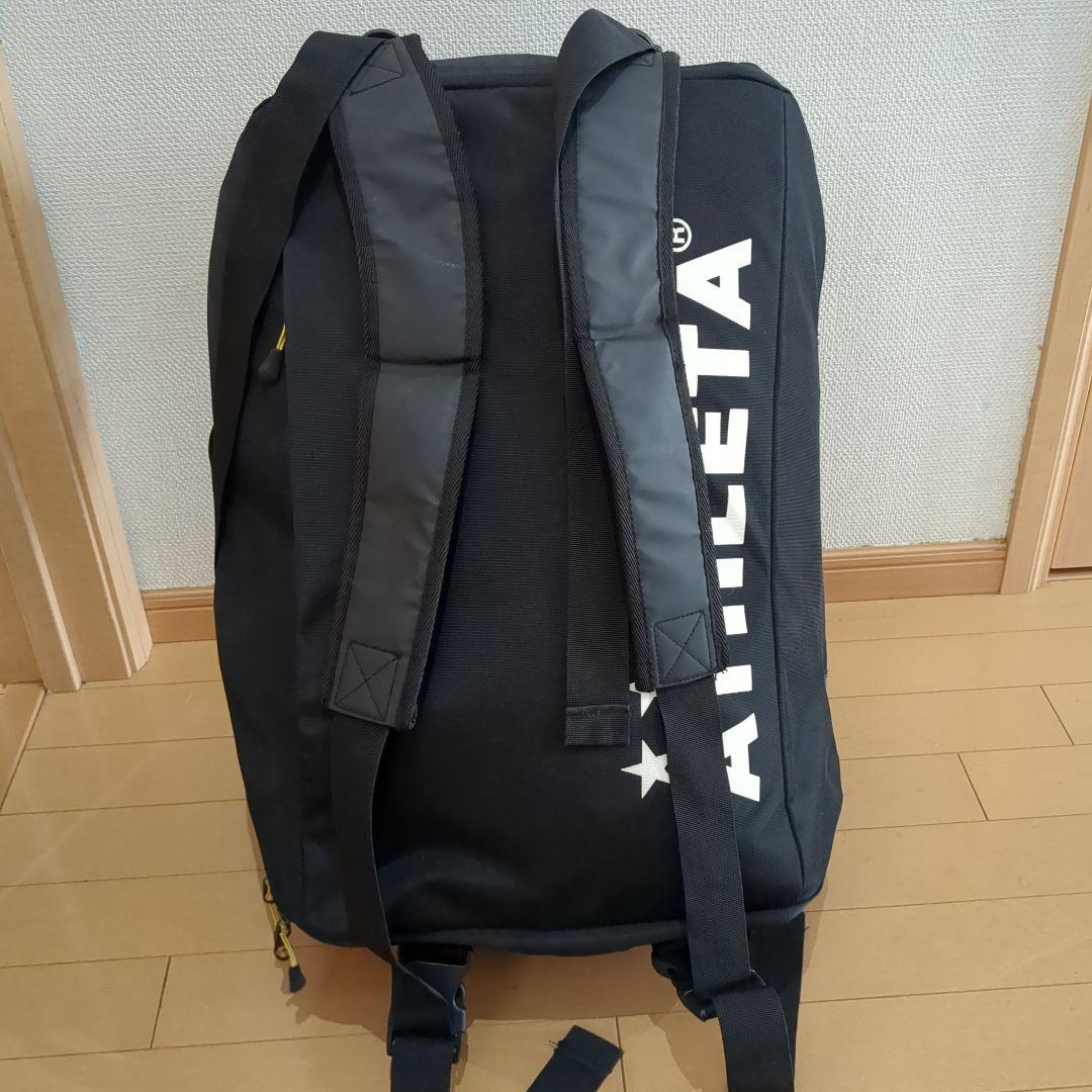ATHLETA リュック型スポーツバッグ　ブラック