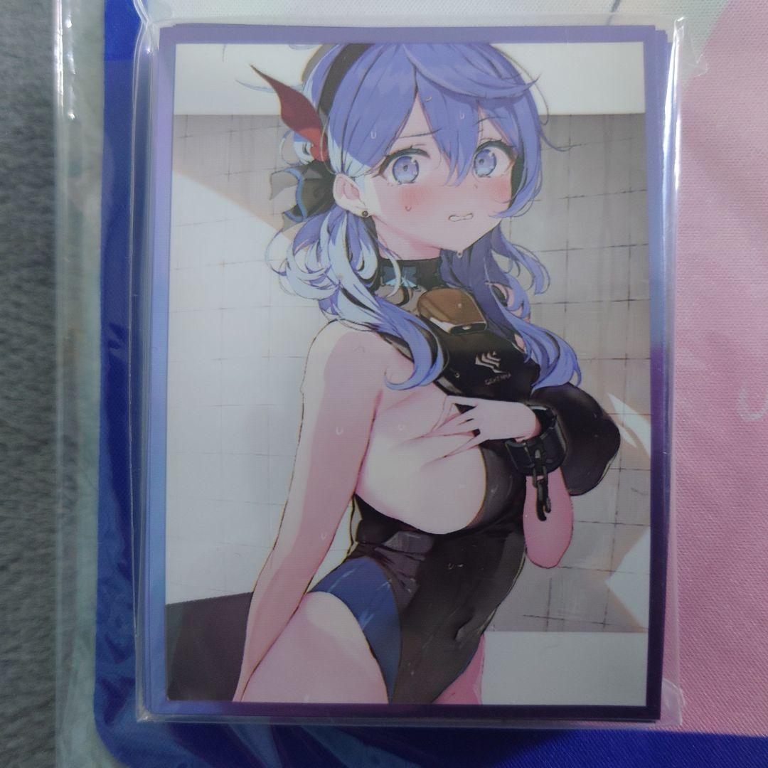 α1 ブルーアーカイブ 水滴&競泳水着 天雨アコ スリーブ&プレイマット