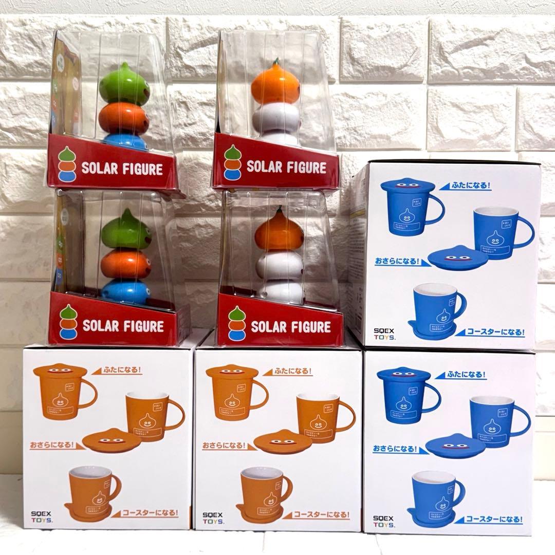 ドラゴンクエスト　スライムかがみもち＆スライムタワー　マグカップ　フィギュア