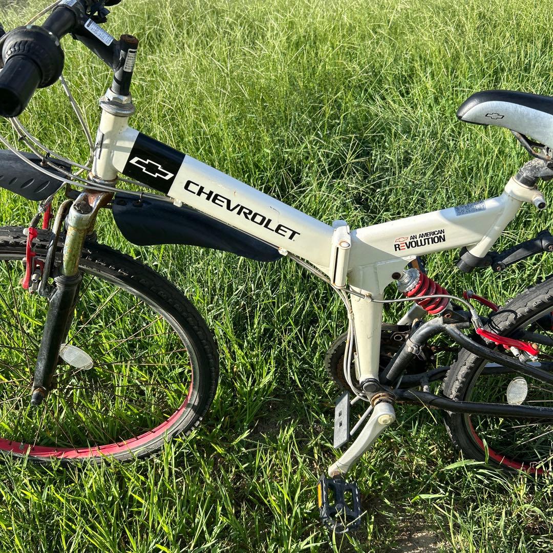 シボレー CHEVROLET マウンテンバイク 26インチ 折りたたみ式自転車