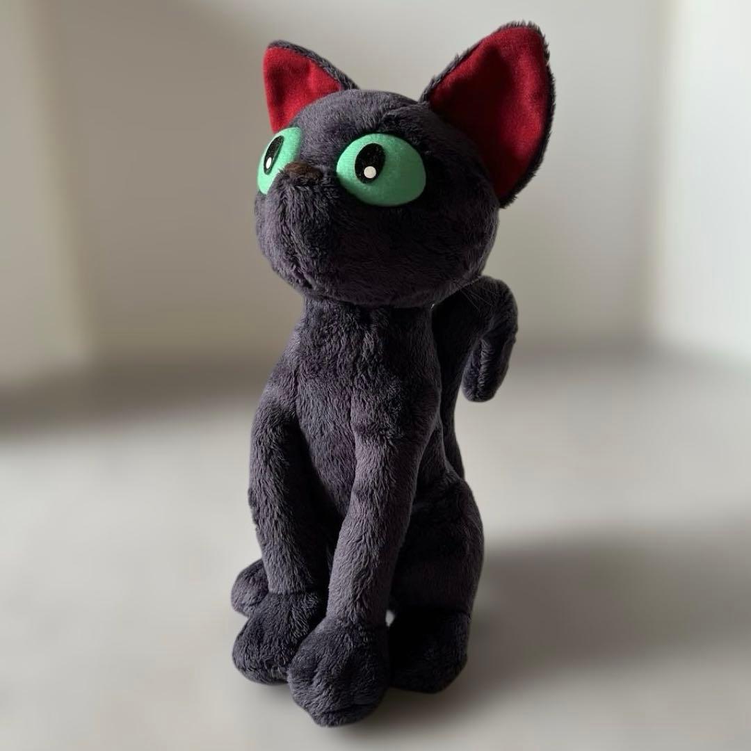サンアロー スタジオジブリ アーヤと魔女 黒猫 トーマス 座り ぬいぐるみ