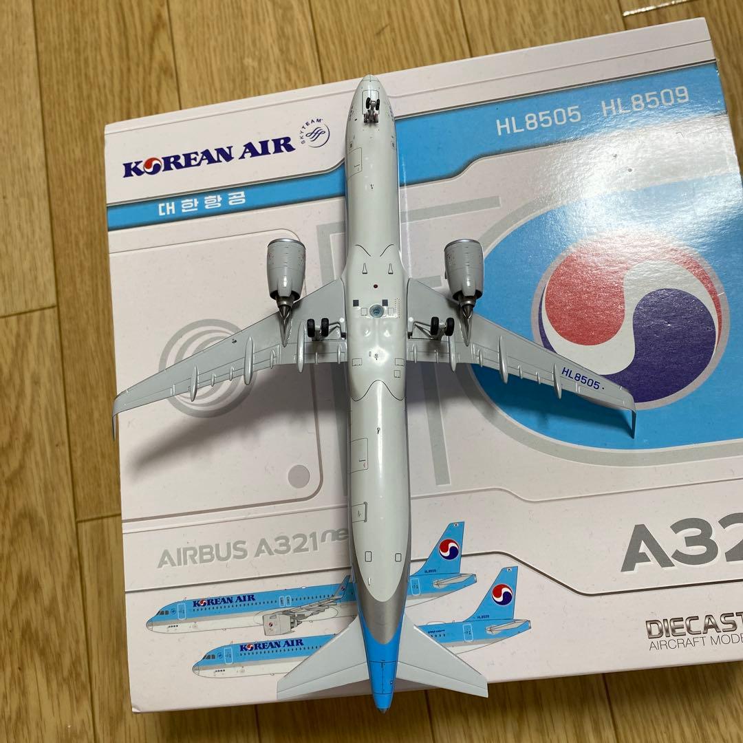 大韓航空 A321neo ダイキャストモデル 1:200 JCwings