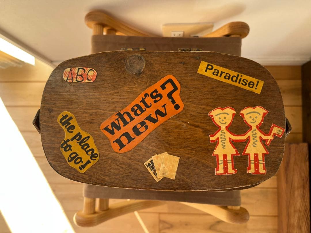 カロナンバスケット　ビンテージ　ヴィンテージ