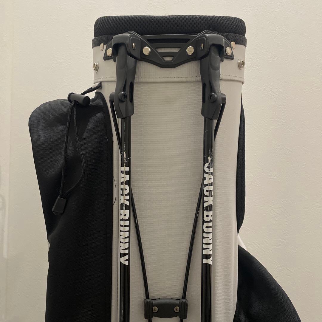 JACK BUNNY キャディバッグ スタンド式 9型 軽量 5分割 ゴルフ