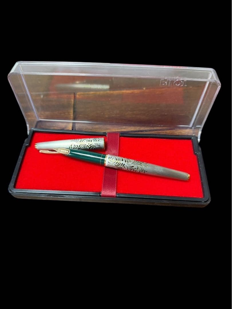 ⭐︎希少⭐︎ PILOT パイロット レディ 唐草模様 グリーン 18K 万年筆