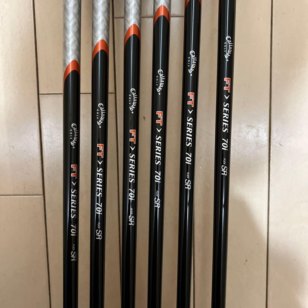 キャロウェイ FT 5-PW 6本 オリジナルカーボンSR