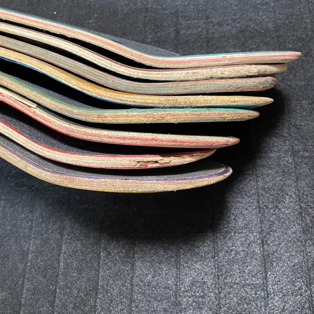 廃デッキ　スケボーデッキ　DIY まとめ売り　スケートボードデッキ　15枚