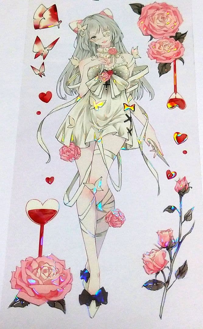 ✩再販✩J757＃霓虹(贝壳光)Likey切り売り海外人物マステ女の子