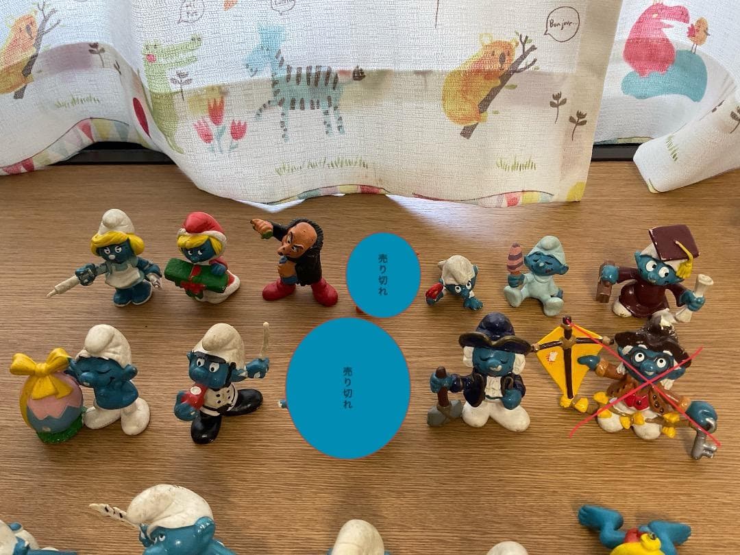 スマーフ　人形　フィギュア　Les Schtroumpfs