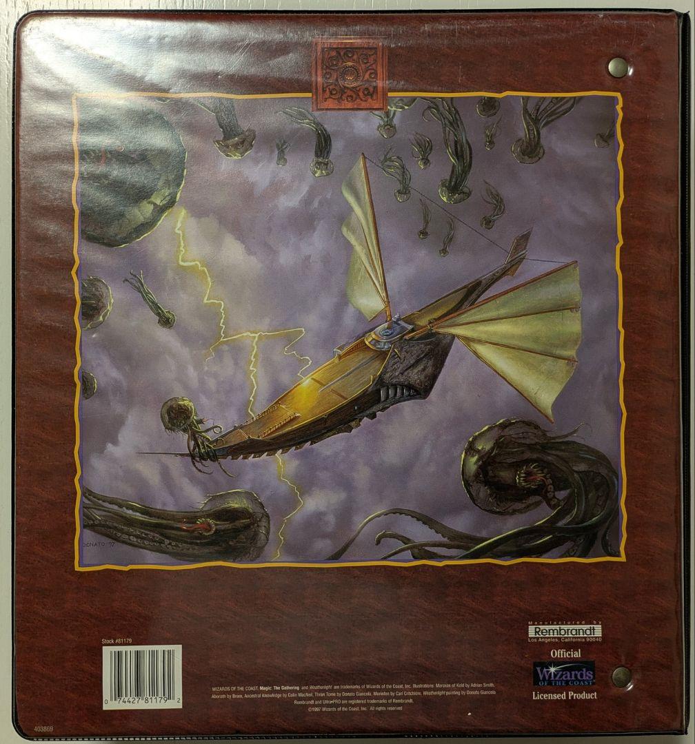 MTG Weatherlight 　ウェザーライト バインダー カードアルバム