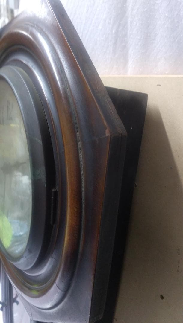 古い柱時計     ⑩