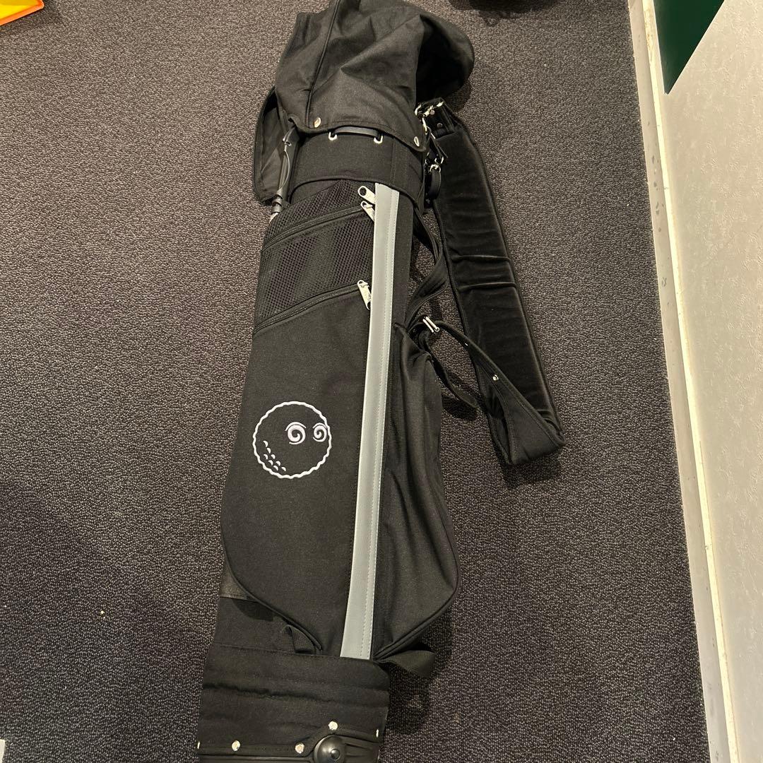 MALBON x JONES SPORTS コラボ　ブラックキャディバッグ