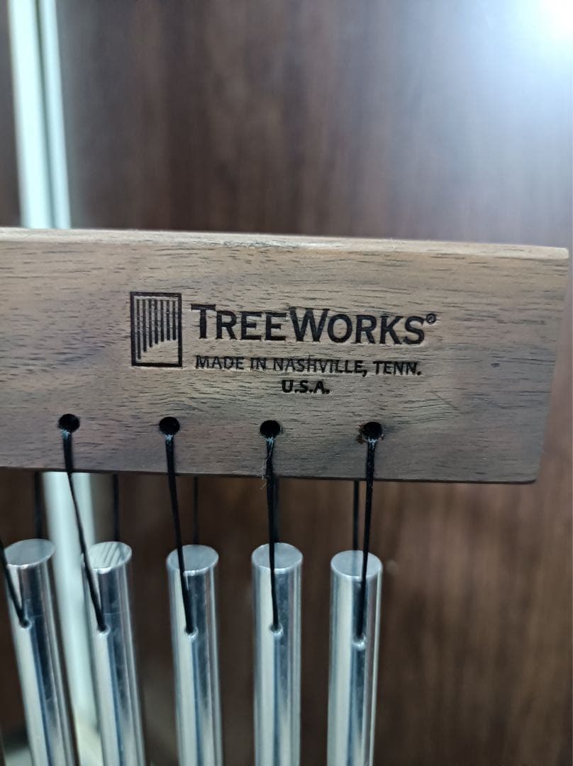 八6672【美品】 ツリーワークス バーチャイム ウインドチャイム　35本