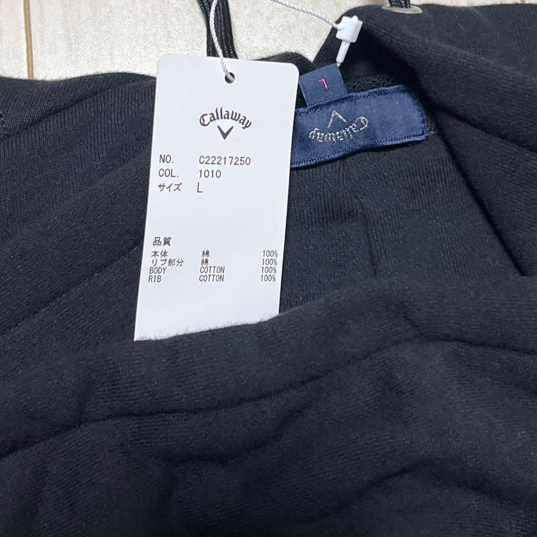 Callaway ラブキャロウェイ スウェットパーカー　ブラック　L 完売品