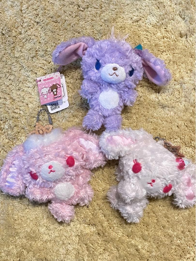 初代サンリオ　シュガーバニーズ　シューガーメヌエット　ブルーベリーうさ