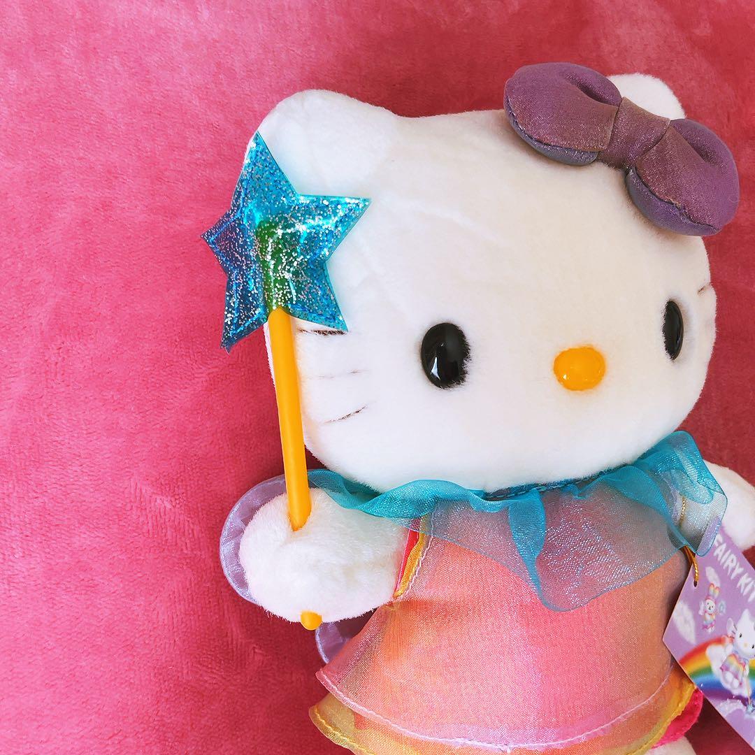 希少レア　ハローキティ　フェアリーシリーズ　ぬいぐるみ　ニジ　2000 サンリオ