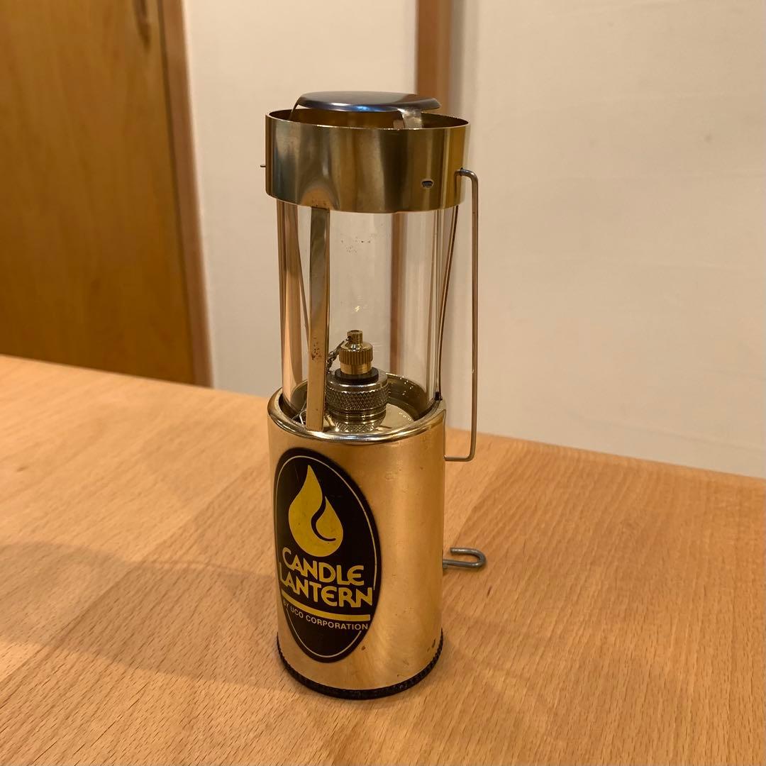 【雪丘工房】オイルカートリッジ＋【UCO】キャンドルランタン ブラス（真鍮）