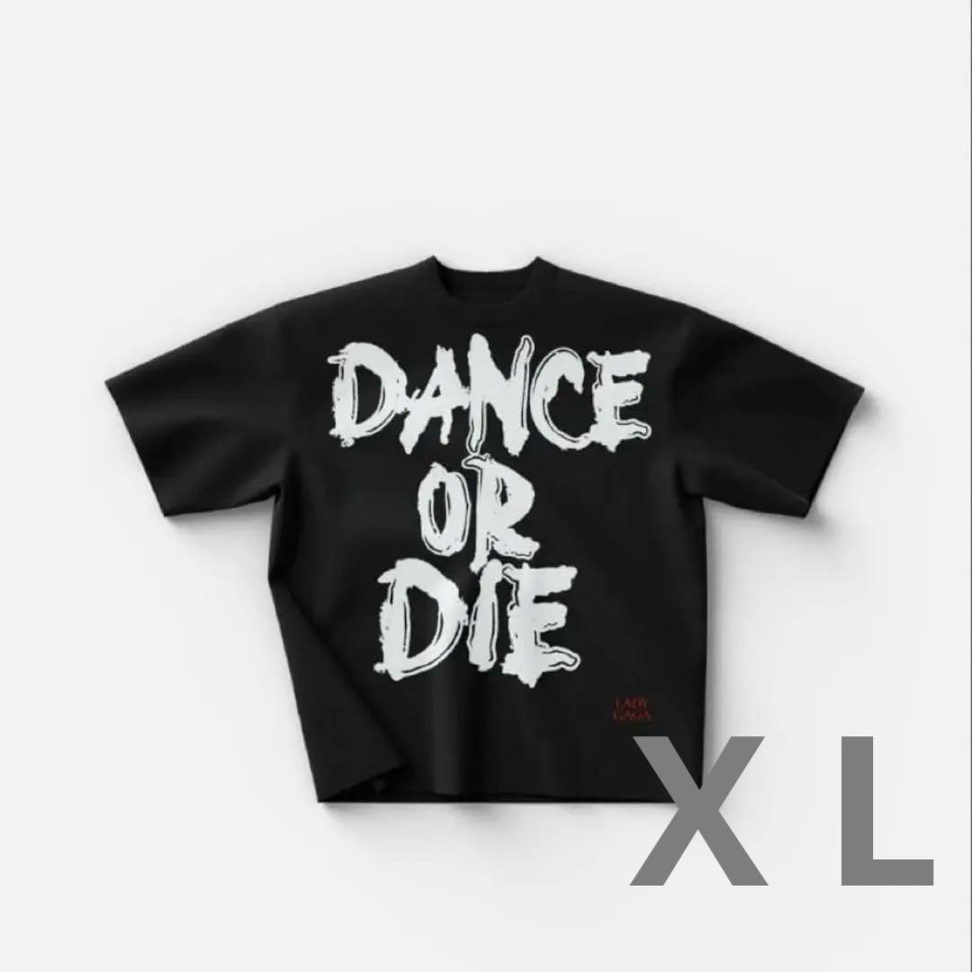 レディ・ガガ ENGLISH DATE BACK SS TEE 8番　サイズXL