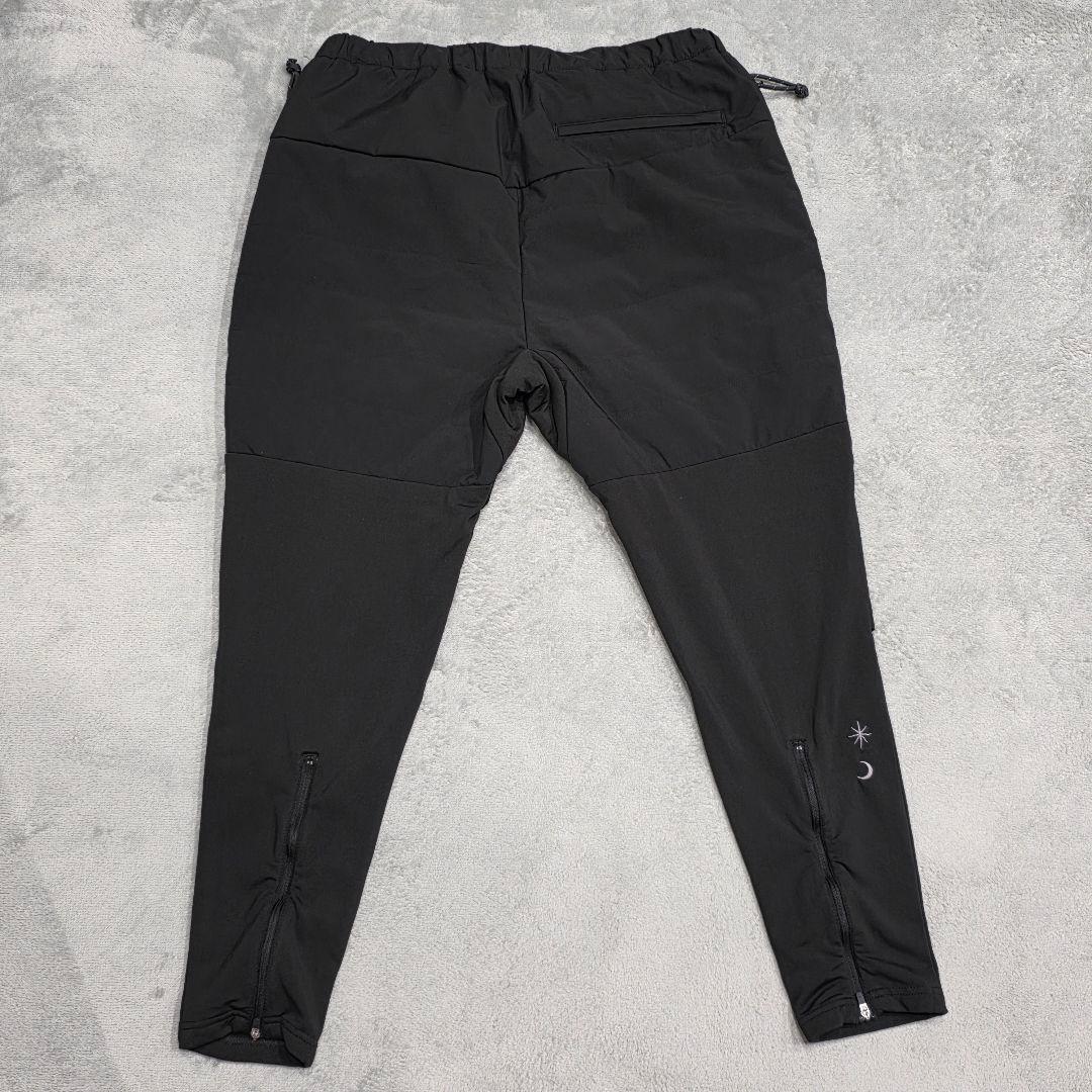 ルースイソンブラ　サーモライト　中綿パンツ　M　ナビゲーター　黒　フットサル