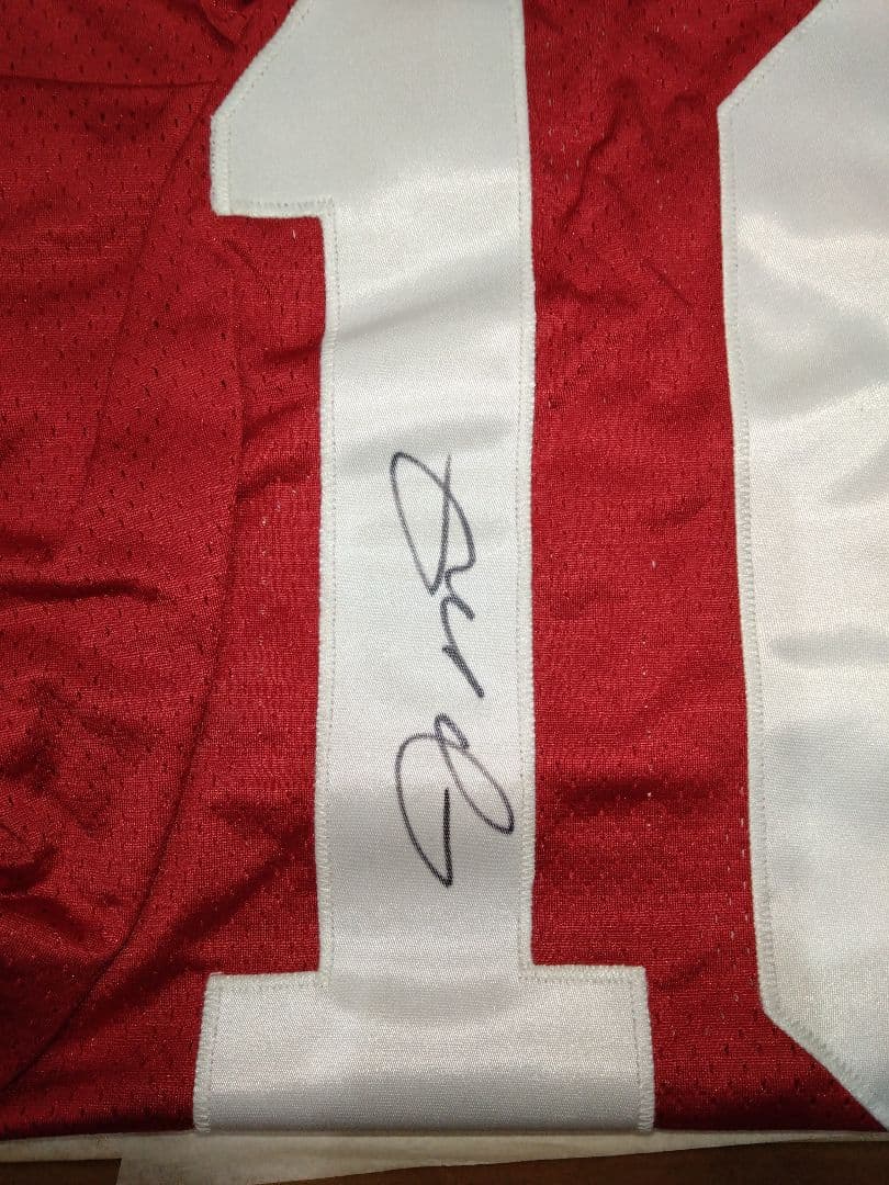 ジョー・モンタナ 直筆サイン入りユニフォーム 16番