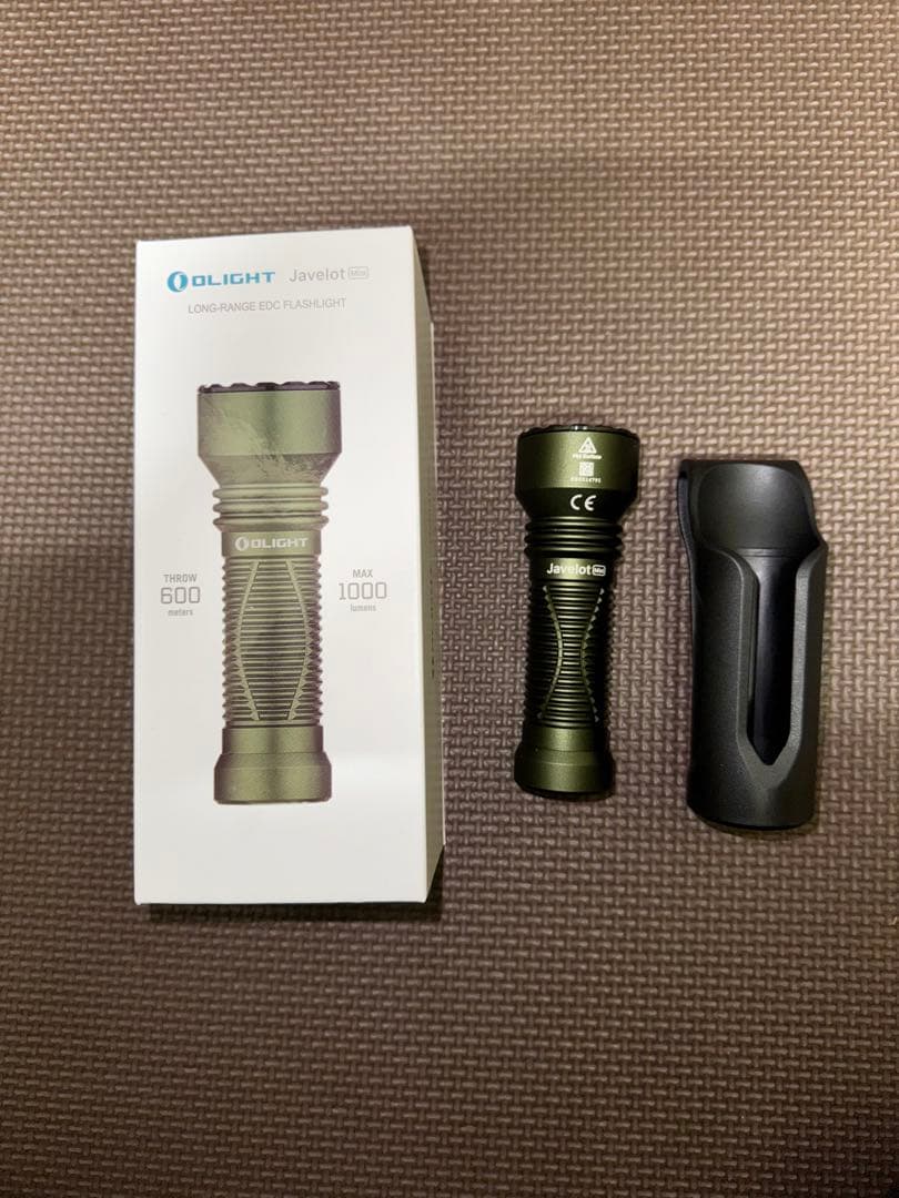 Olight Javelot mini 懐中電灯 1000ルーメン 600m