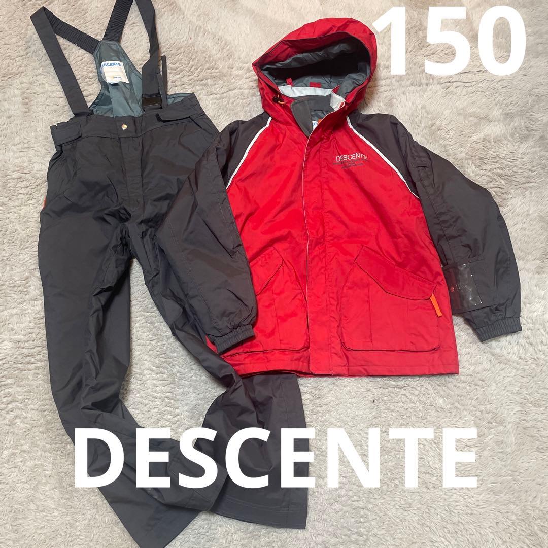 一回使用　耐水圧10k デサント　キッズ150 スノーボードウェア