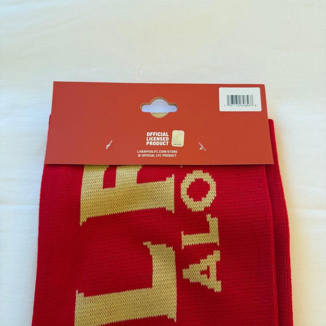 リバプール オフィシャル タオルマフラー GDゴールド