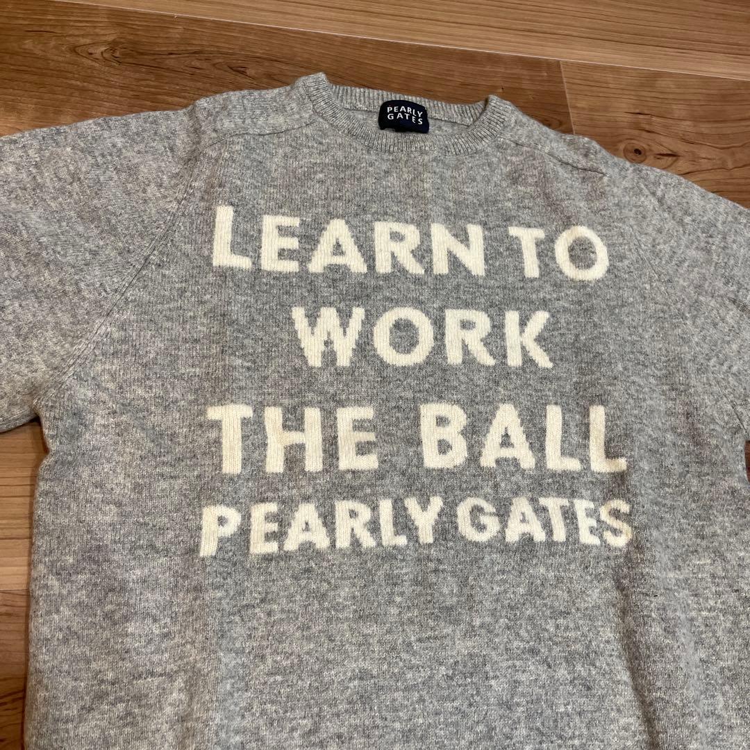 【美品】PEARLY GATES⭐︎パーリーゲイツwool sweater 5