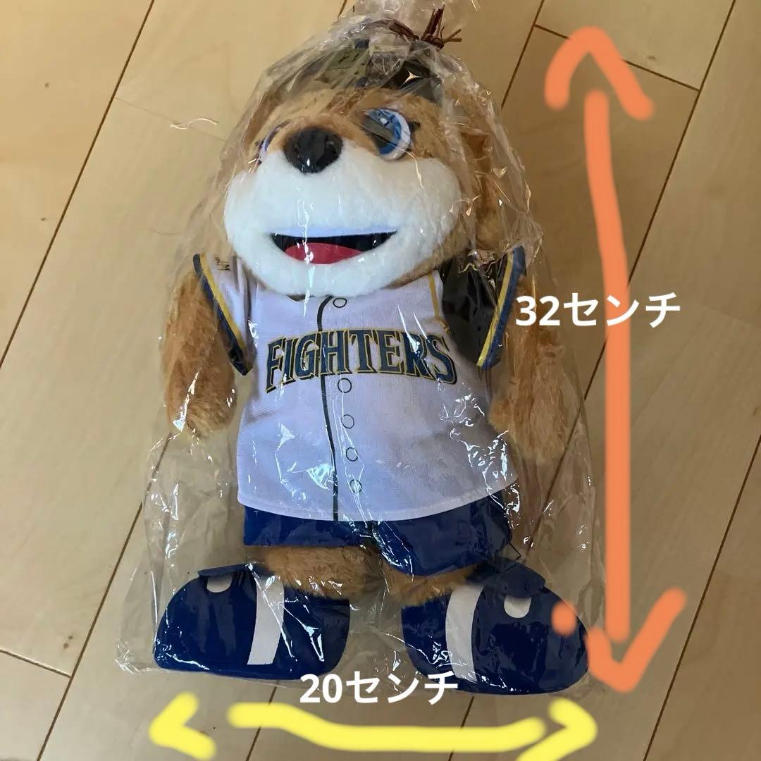 日本ハムファイターズ　マスコット　カビー　大サイズぬいぐるみ　直筆サイン入　貴重