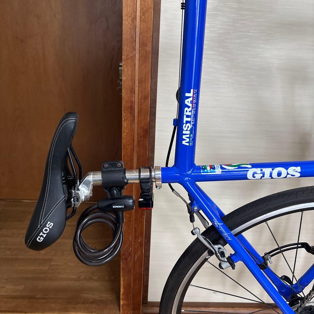 引き取り専用！GIOS　MISTRAL　ジオス ブルー520サイズ　クロスバイク