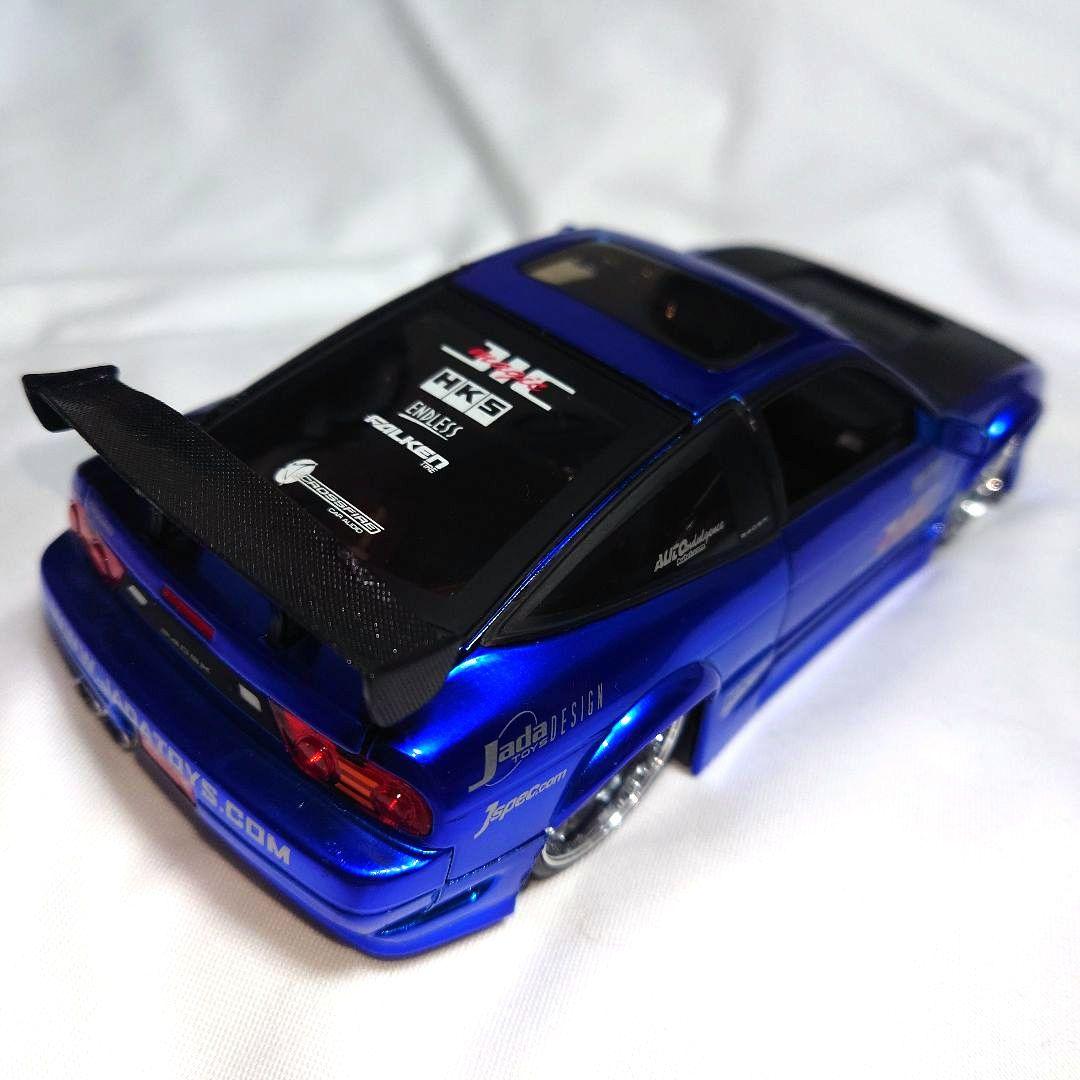 ルース品 Nissan RPS13 240SX 青 1/24 ミニカー JADA
