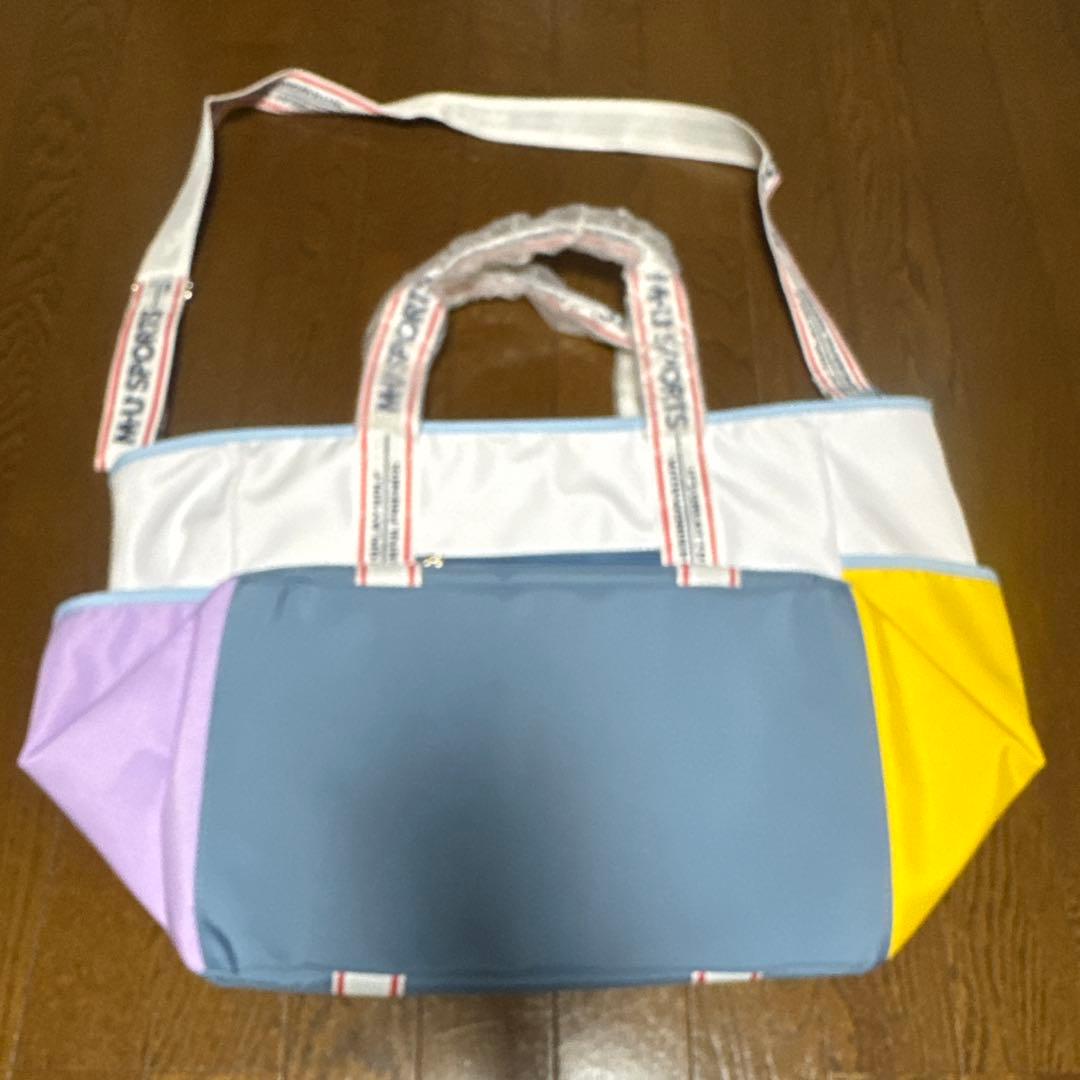 ボストンバッグ トートバッグ エムユースポーツ ポケット配色 ボストンバッグ
